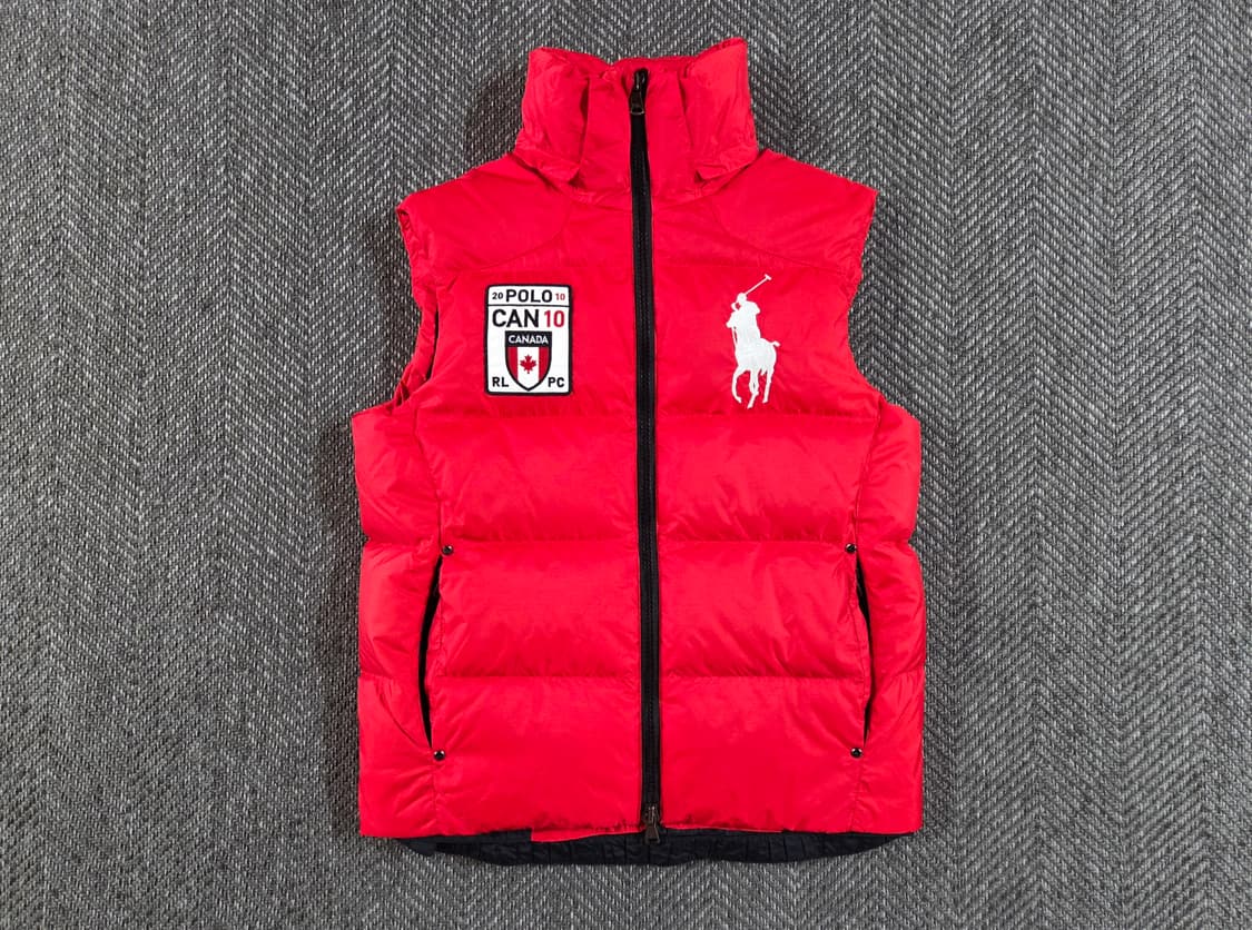 폴로 Polo 치프키프 빅포니 캐나다 푸퍼 패딩 베스트 상품이미지4