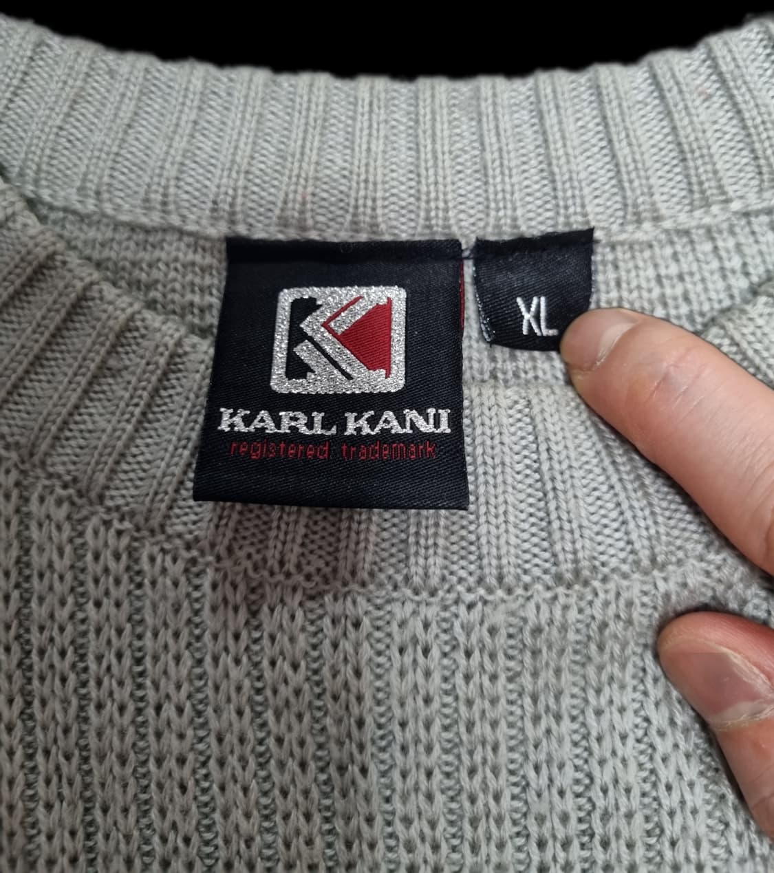 칼카니 힙합 오버핏 니트 XL
 상품이미지4