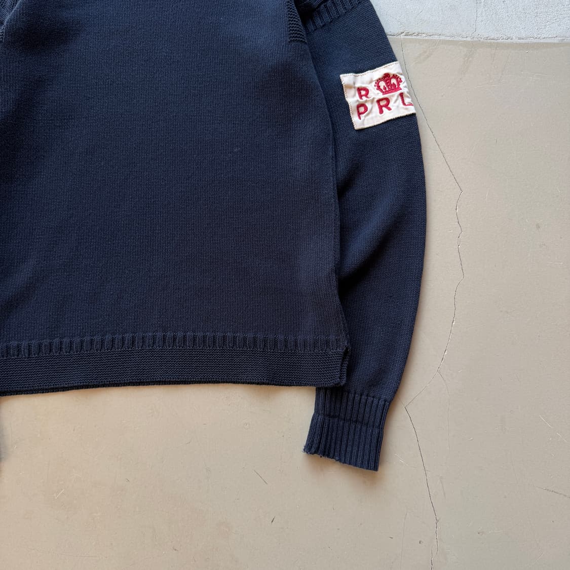 폴로 랄프로렌 패치 니트 스웨터 상품이미지2