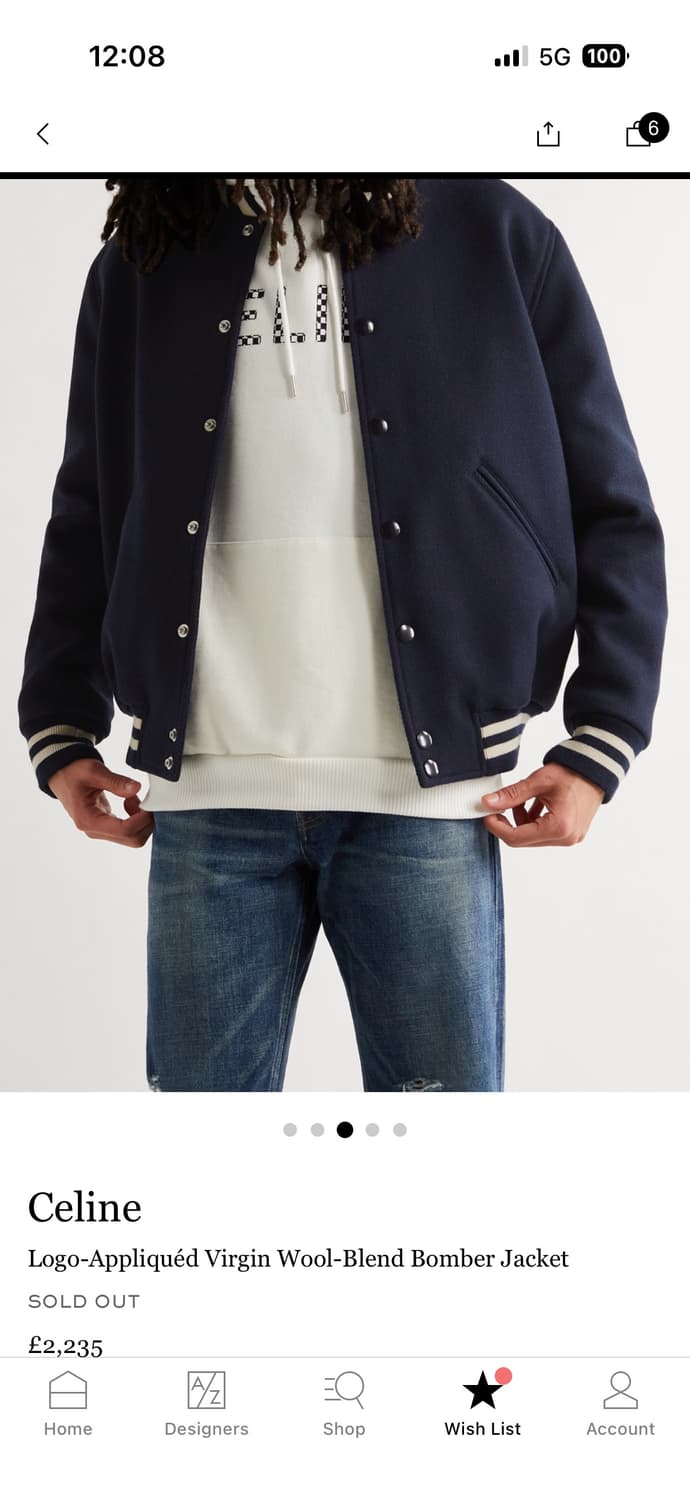 셀린느 바시티자켓 상품이미지4