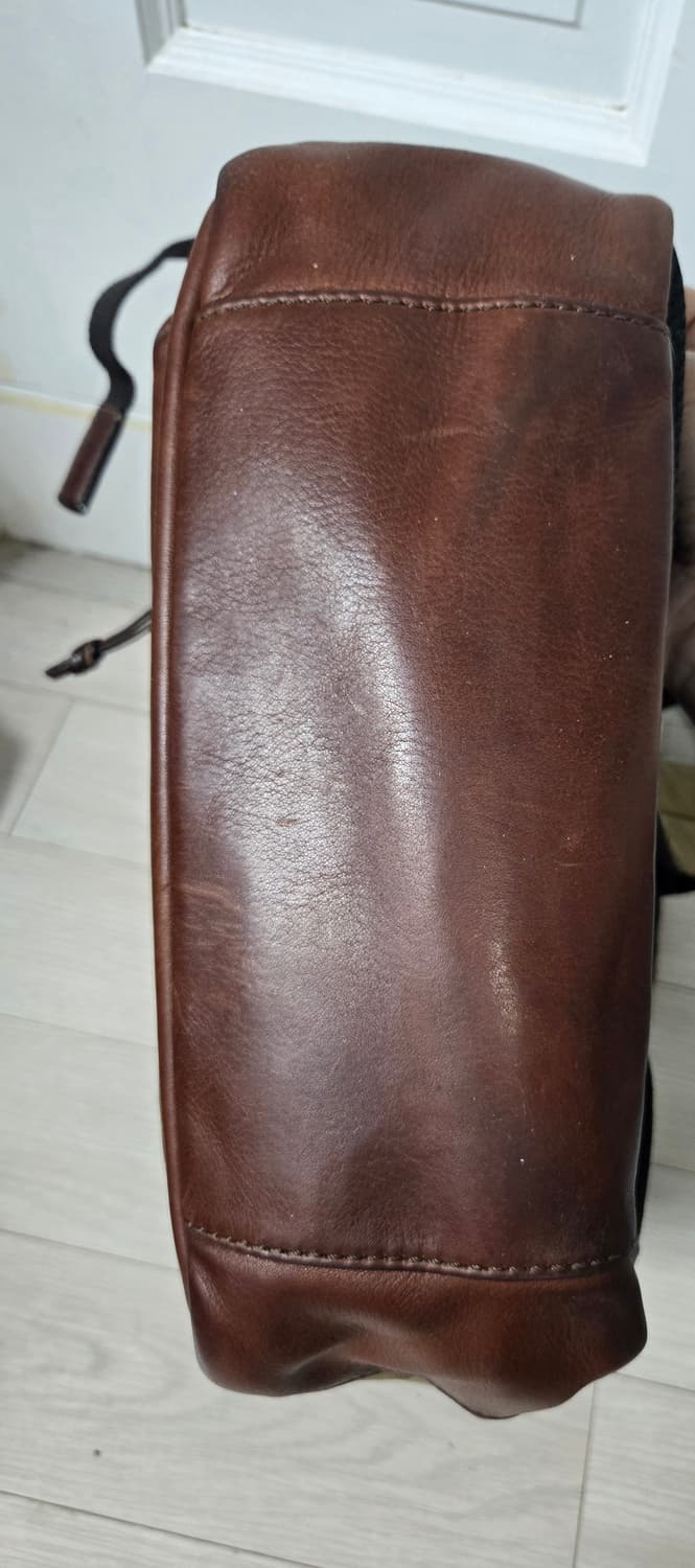 파슬fossil 빈티지 캔버스레더 백팩 상품이미지6