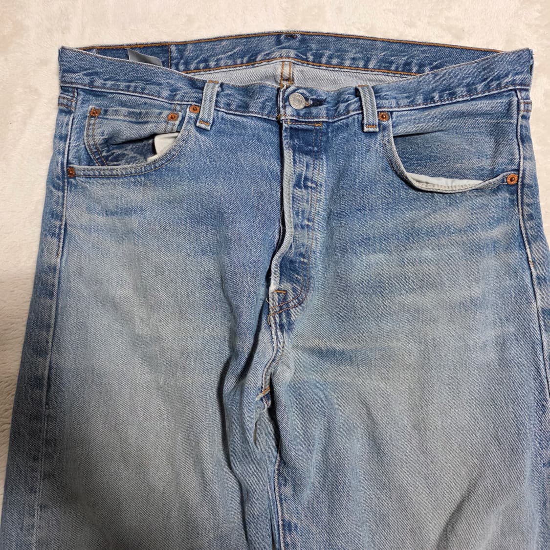 (32)리바이스 501 93 빈티지 워싱 데님 팬츠 상품이미지2