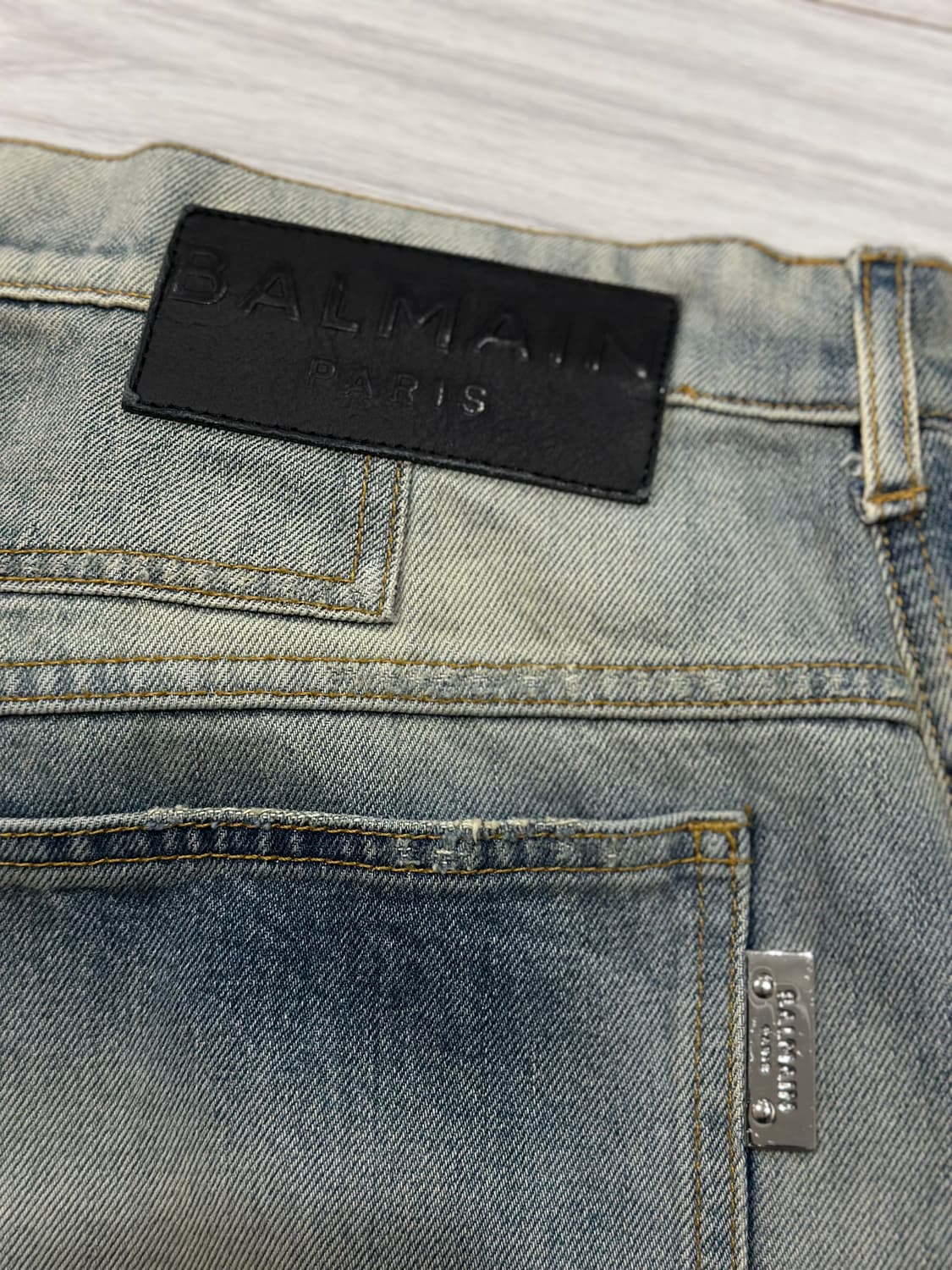 발망 ML035DC38 바이커 데님 (34사이즈) 상품이미지4