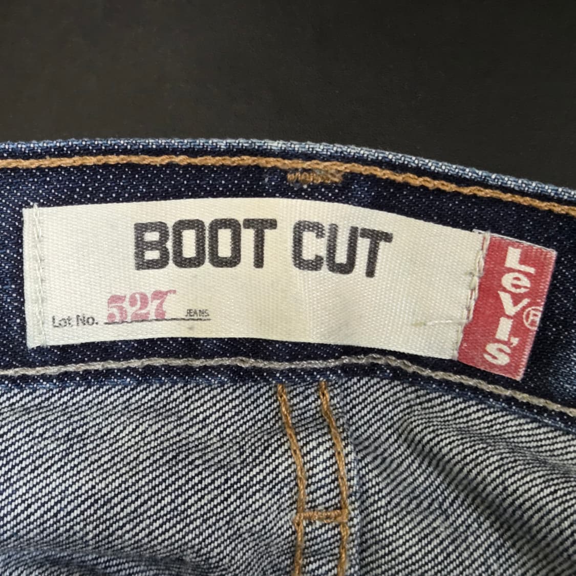 [34] 00’s Levi’s 527 부츠컷 데님팬츠 (인디고) 상품이미지8