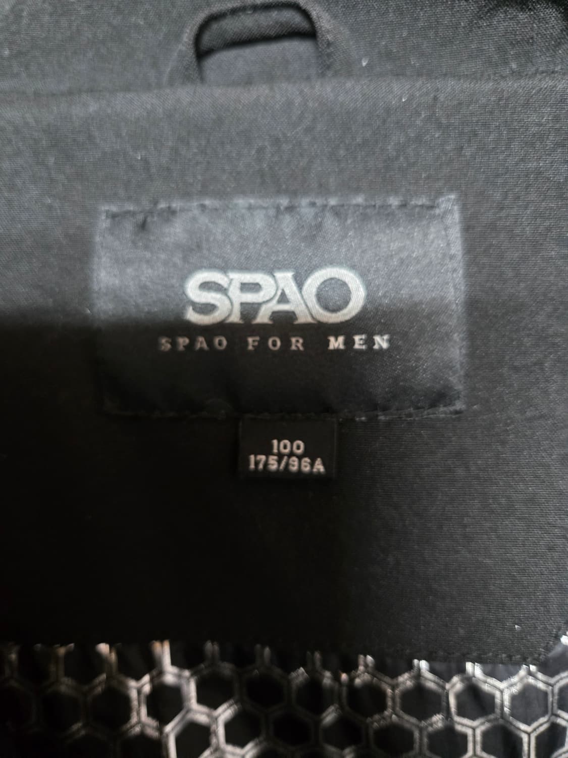 스파오 남성 롱패딩 100 블랙 상품이미지6