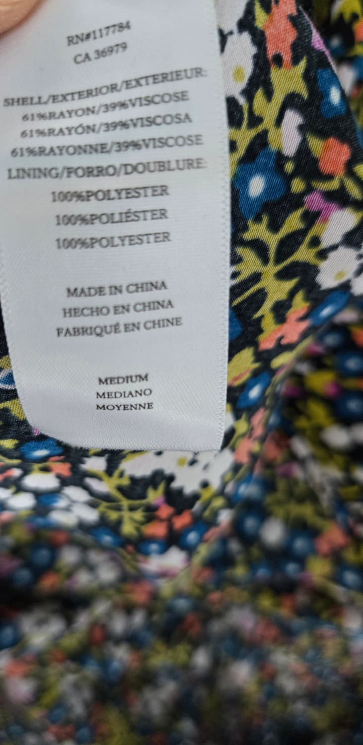 새상품)Rails 레일즈 플라워 원피스 상품이미지8