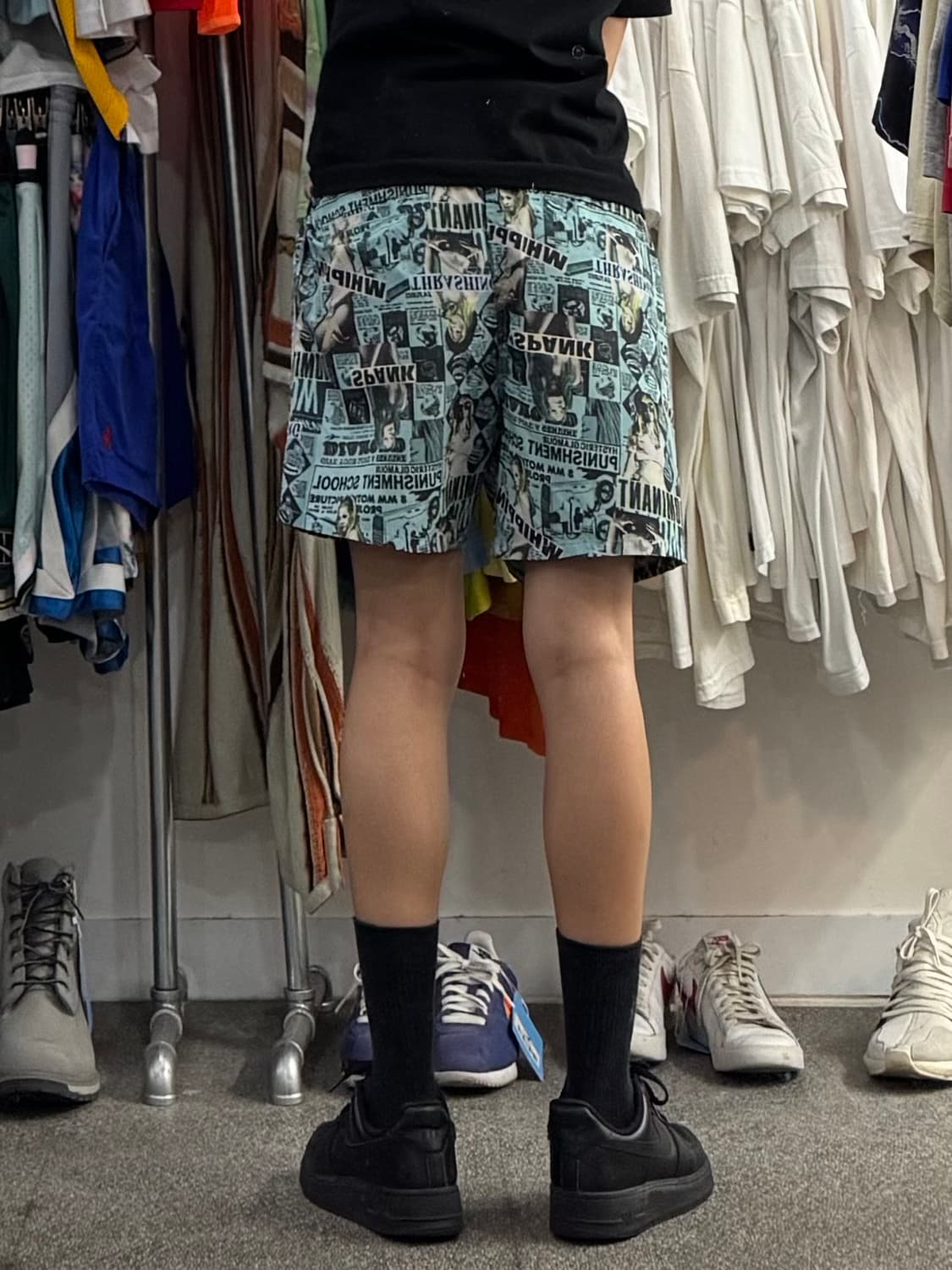 히스테릭글래머 펑크 나일론 하프팬츠 상품이미지7