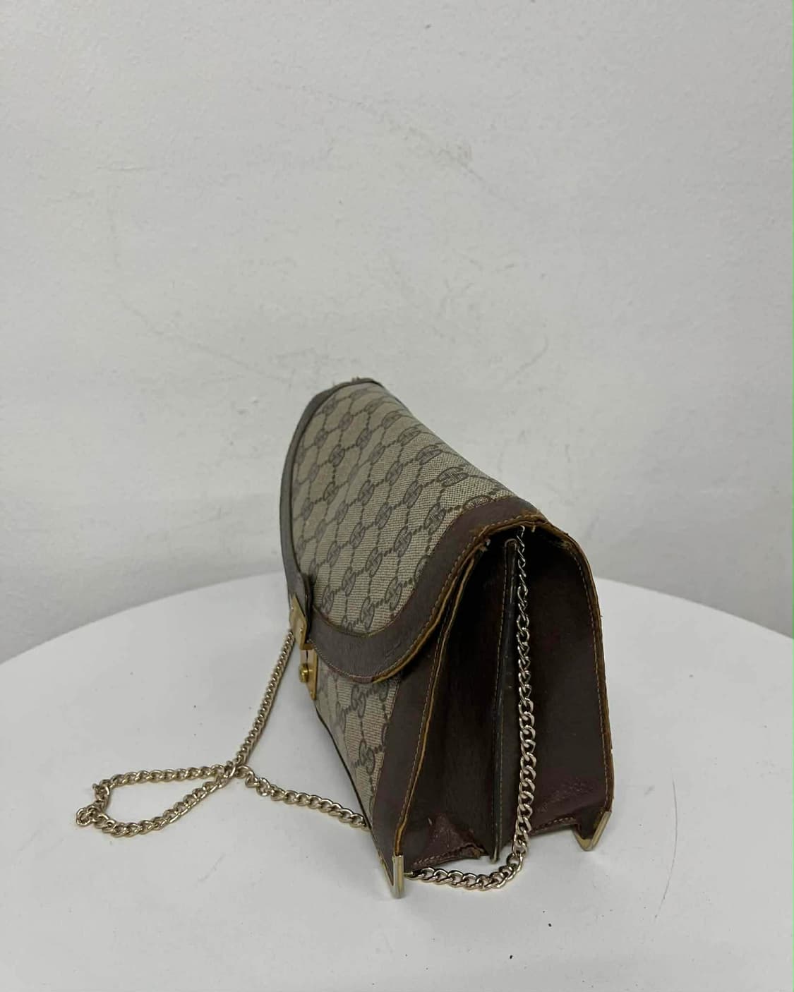 구찌 GG캔버스 빈티지 체인 숄더백 크로스백 상품이미지2