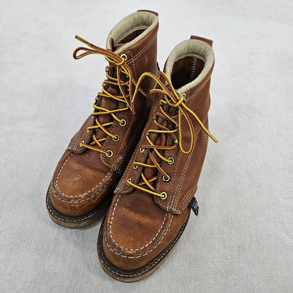 [8(M)] 쏘로굿 USA 헤리티지 6인치 목토 워커 부츠 0120Y2 상품이미지1