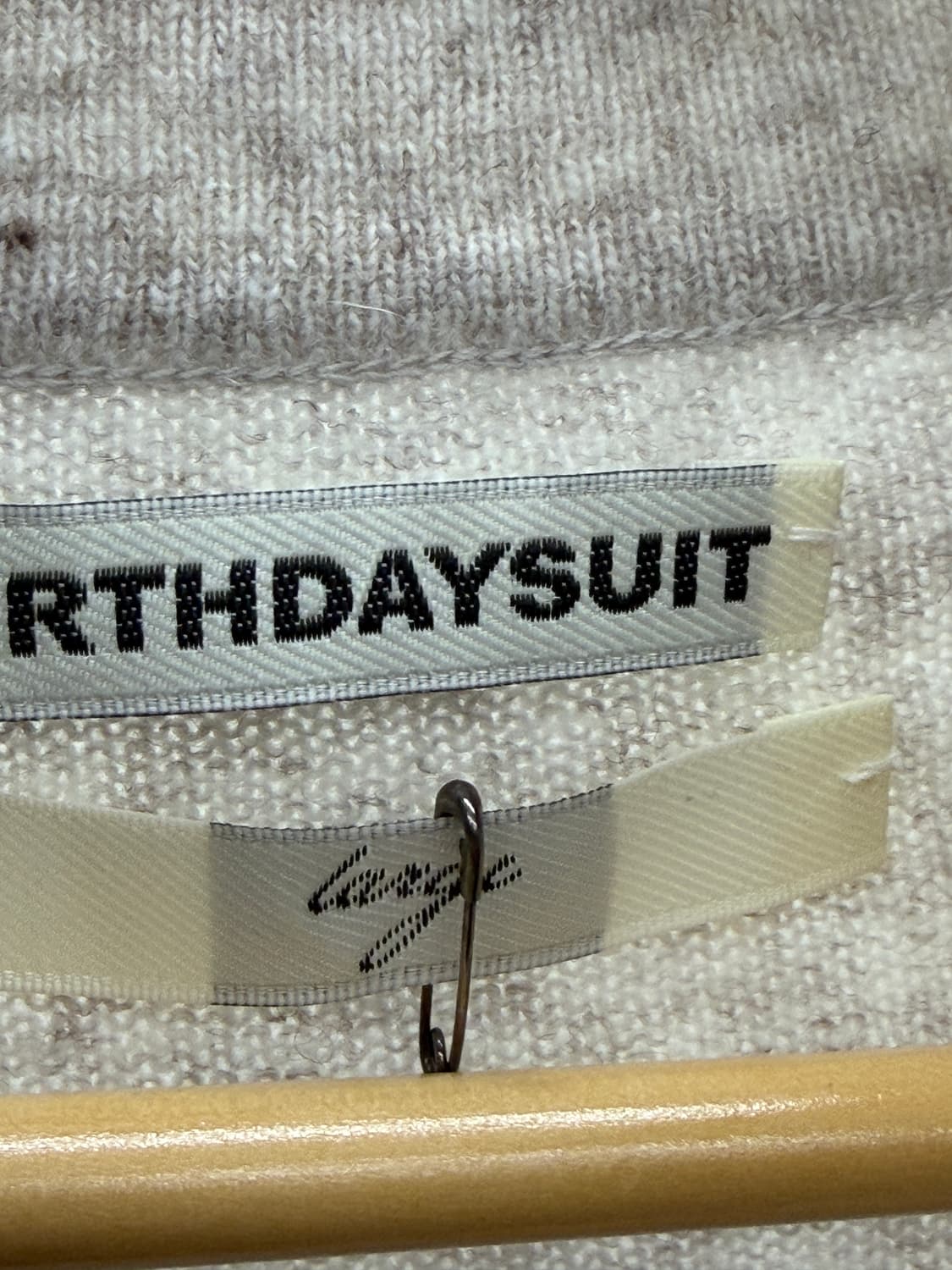 벌스데이수트 풀오버 니트L(민트급) 상품이미지2