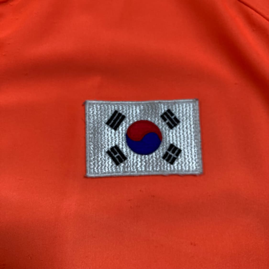 노스페이스 광주 유니버시아드 팀 코리아 오렌지 트랙탑 져지 상품이미지3