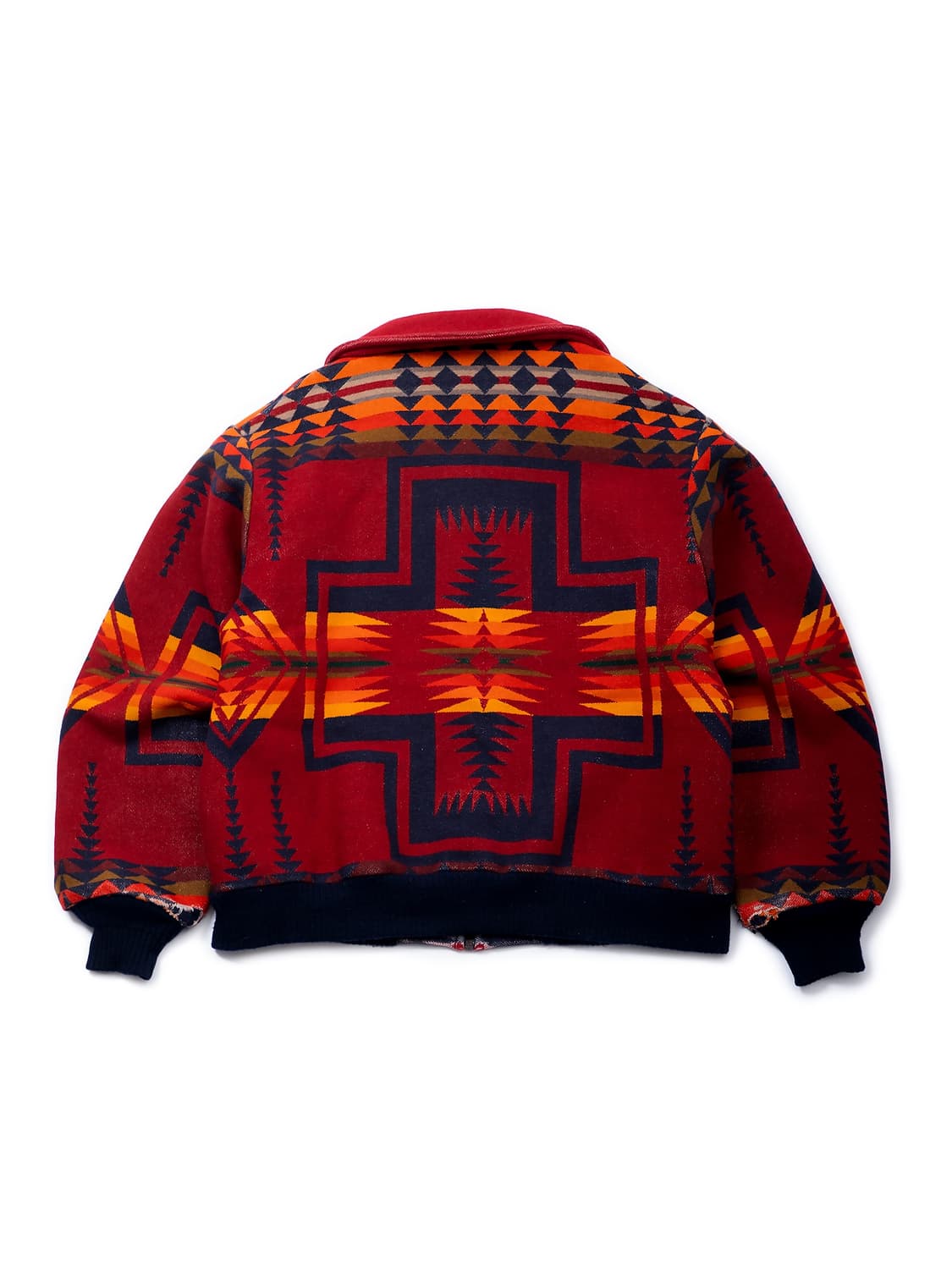 80’s Pendleton Bomber Leather Jacket 상품이미지7