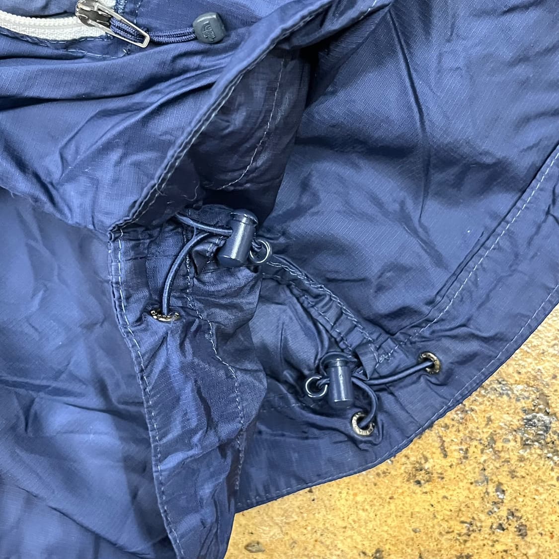 [정품/95,m] 노스페이스 바람막이 후드 집업 네이비 b14 상품이미지6