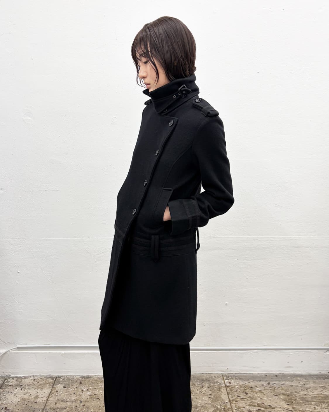 빈티지 에폴렛 코트 상품이미지3