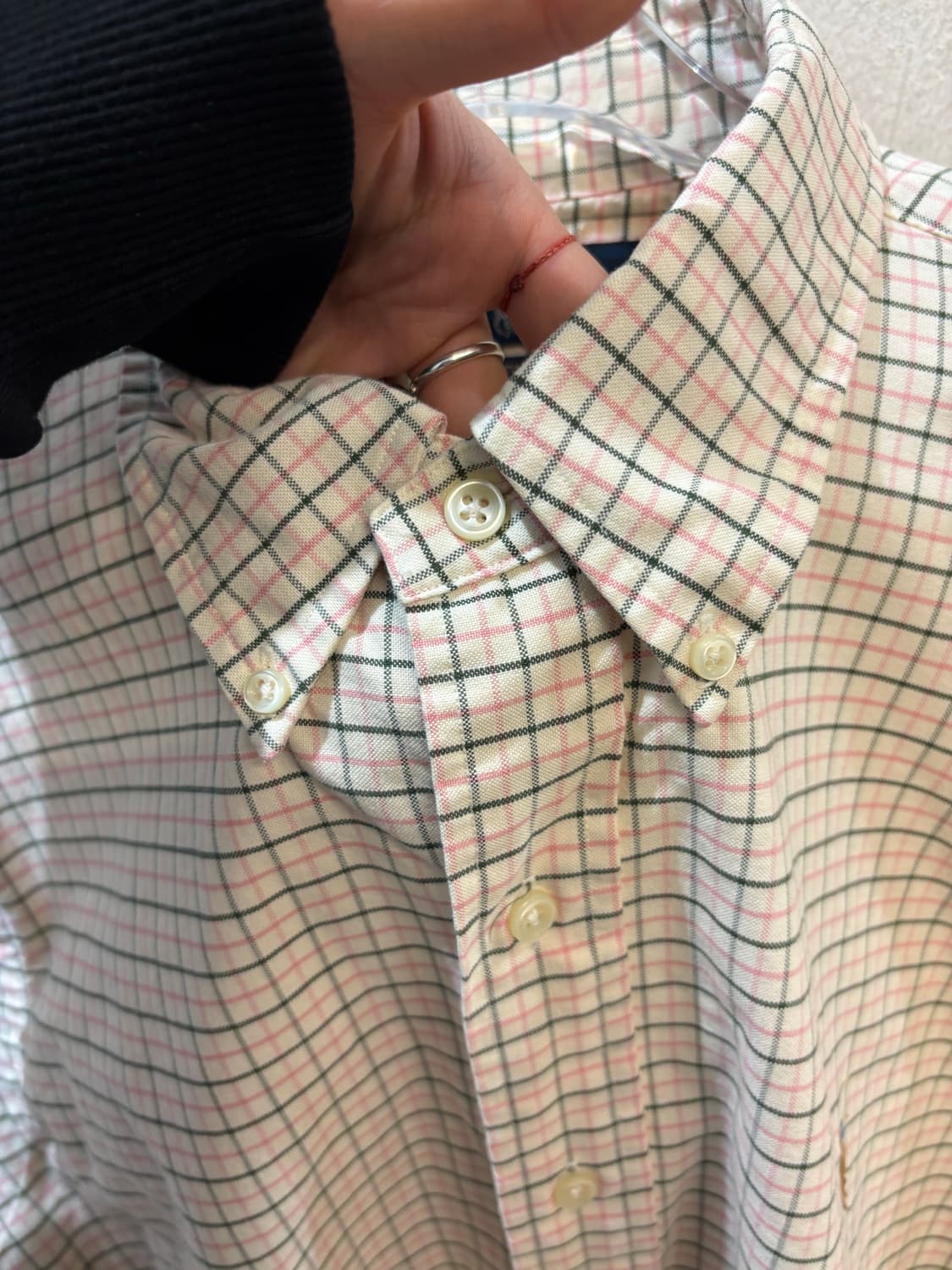 Polo check shirt XL 상품이미지4