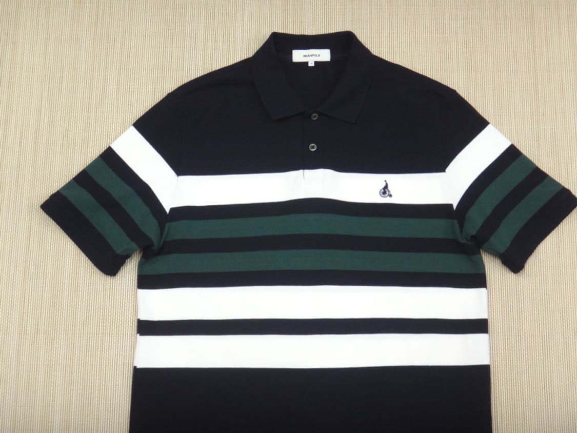 (M) 빈폴 남성 컬러블럭 피케 칼라넥 티셔츠 상품이미지3