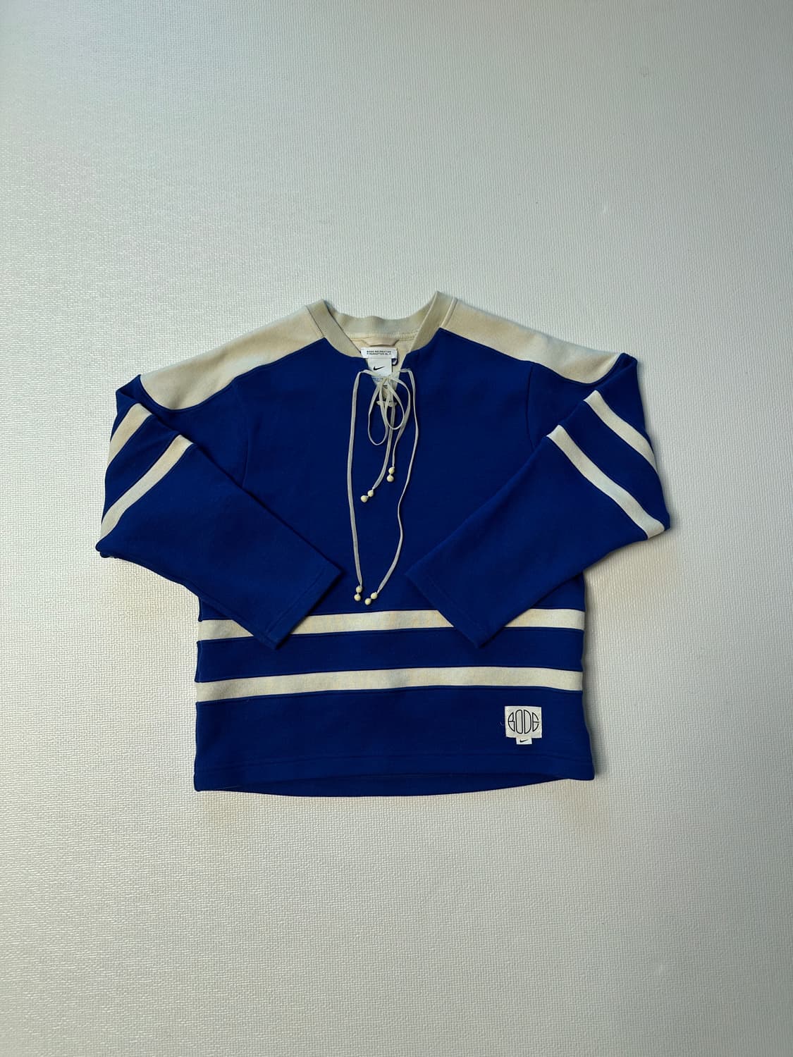 보디X나이키 레이싱 니트 딥 로얄 블루 L 상품이미지1