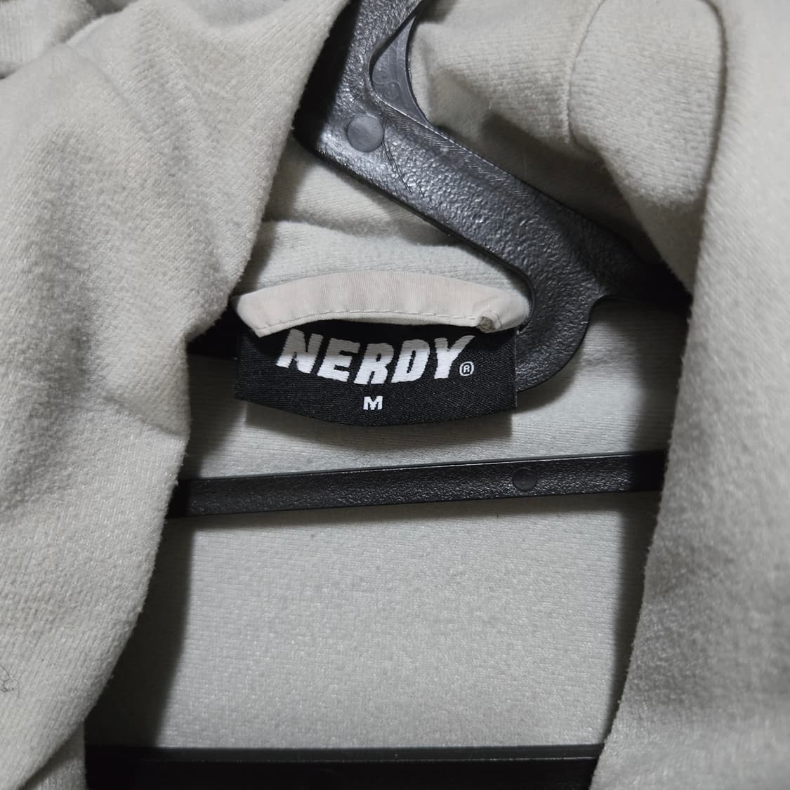 NERDY 덤블 집업 그레이 상품이미지3