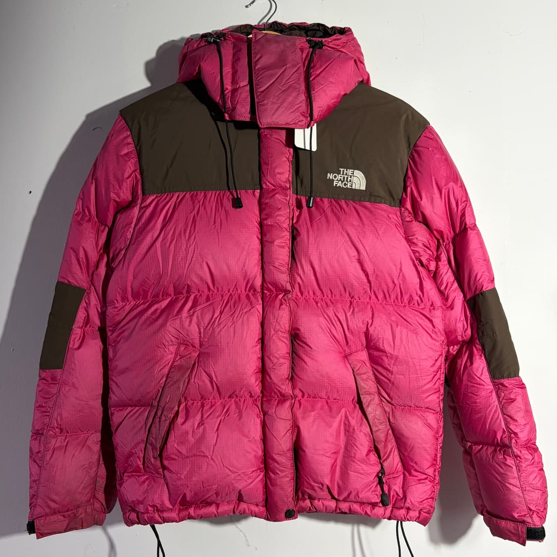 노스페이스 핑크  빈티지 패딩 자켓 상품이미지1