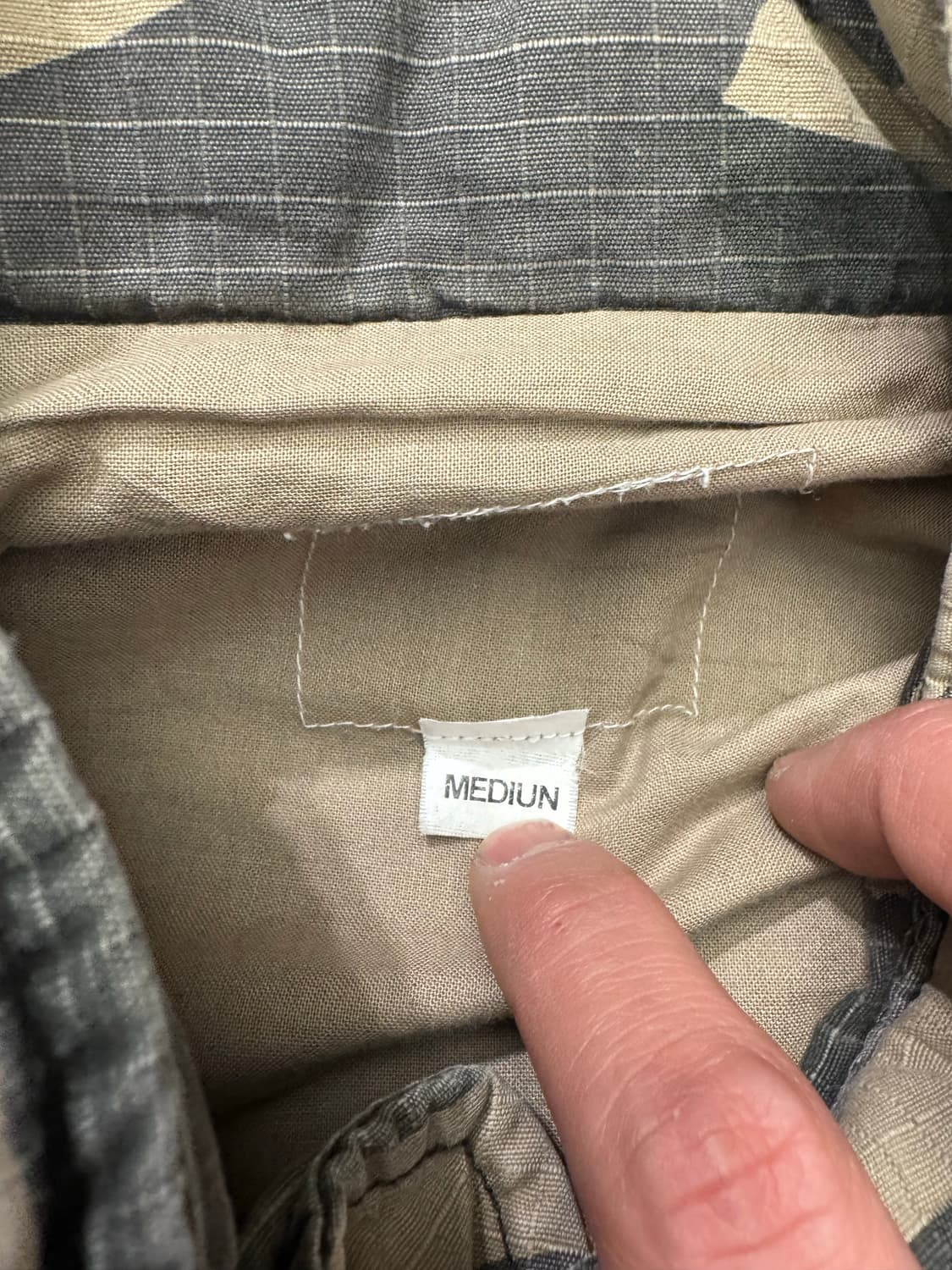 M)Japanese vintage 카모패턴 M-65 필드 자켓 상품이미지5