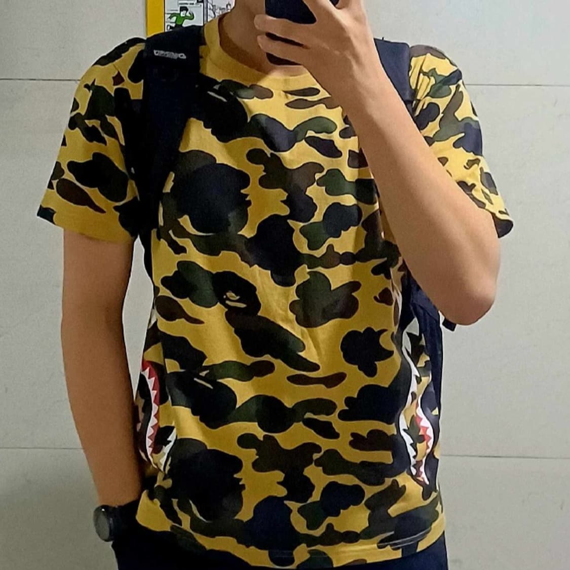 베이프 황계 반팔 판매합니다 상품이미지1