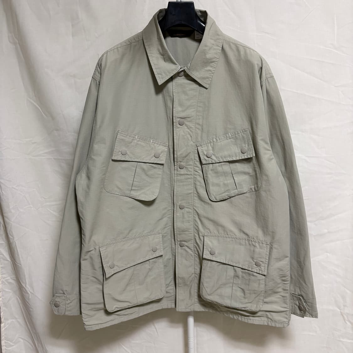 유니폼브릿지 립스탑 나일론 정글퍼티그 자켓 / 라이트그레이, XL 상품이미지1