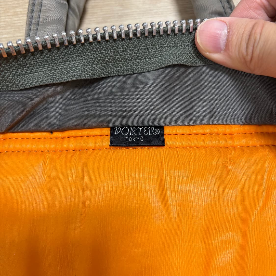 요시다포터 porter 2way 브리프 토트백 노트북가방 실버그레이 상품이미지8