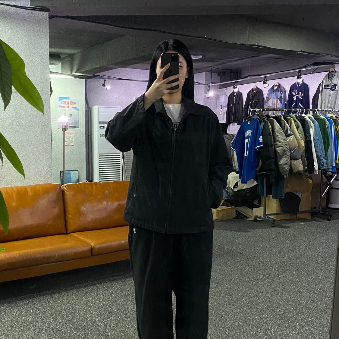 입생로랑 아카이브 스몰 로고 블랙 자켓 B3100 상품이미지1