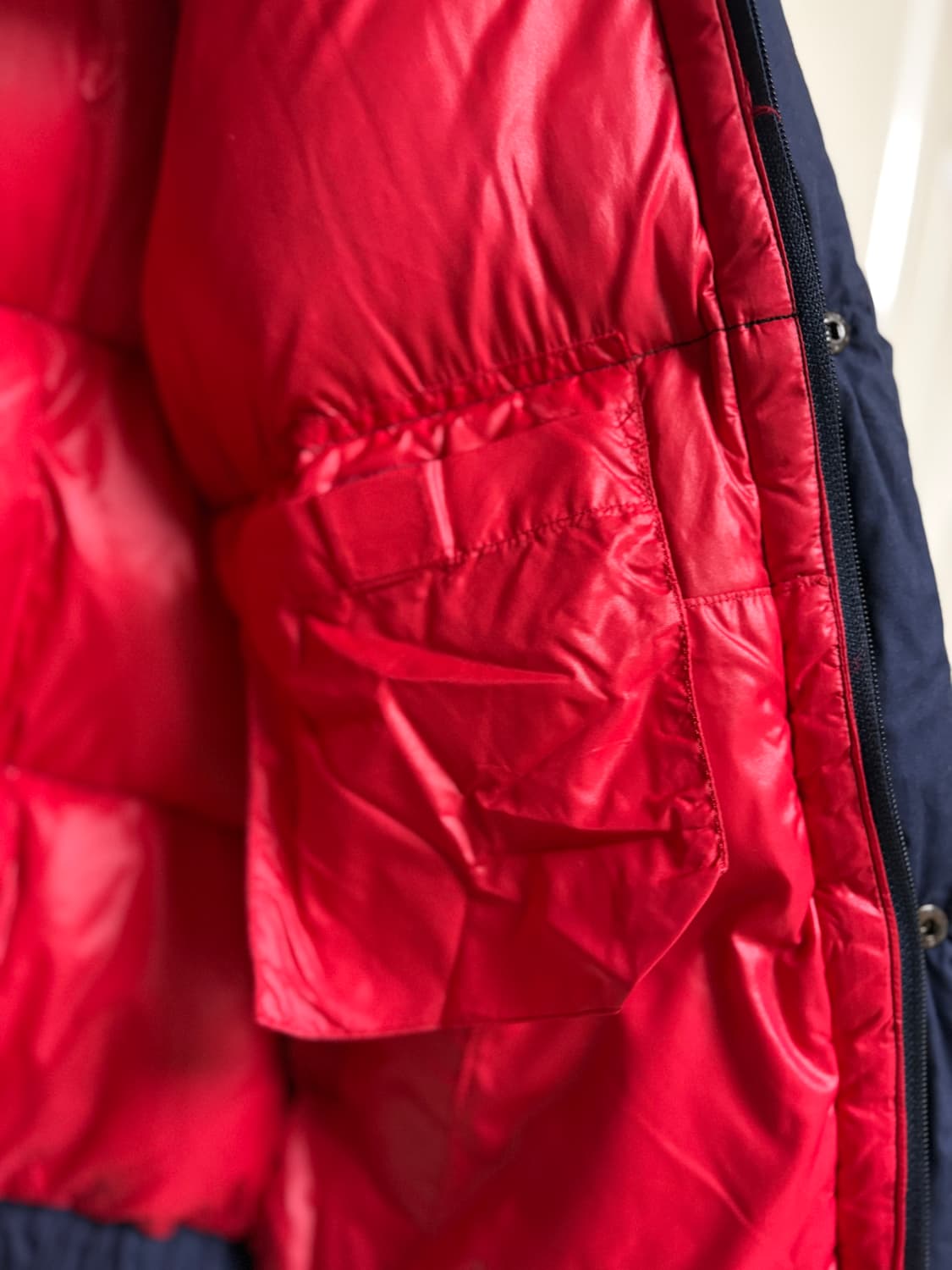 몽클레어 빈티지 무광 네이비 패딩 상품이미지9