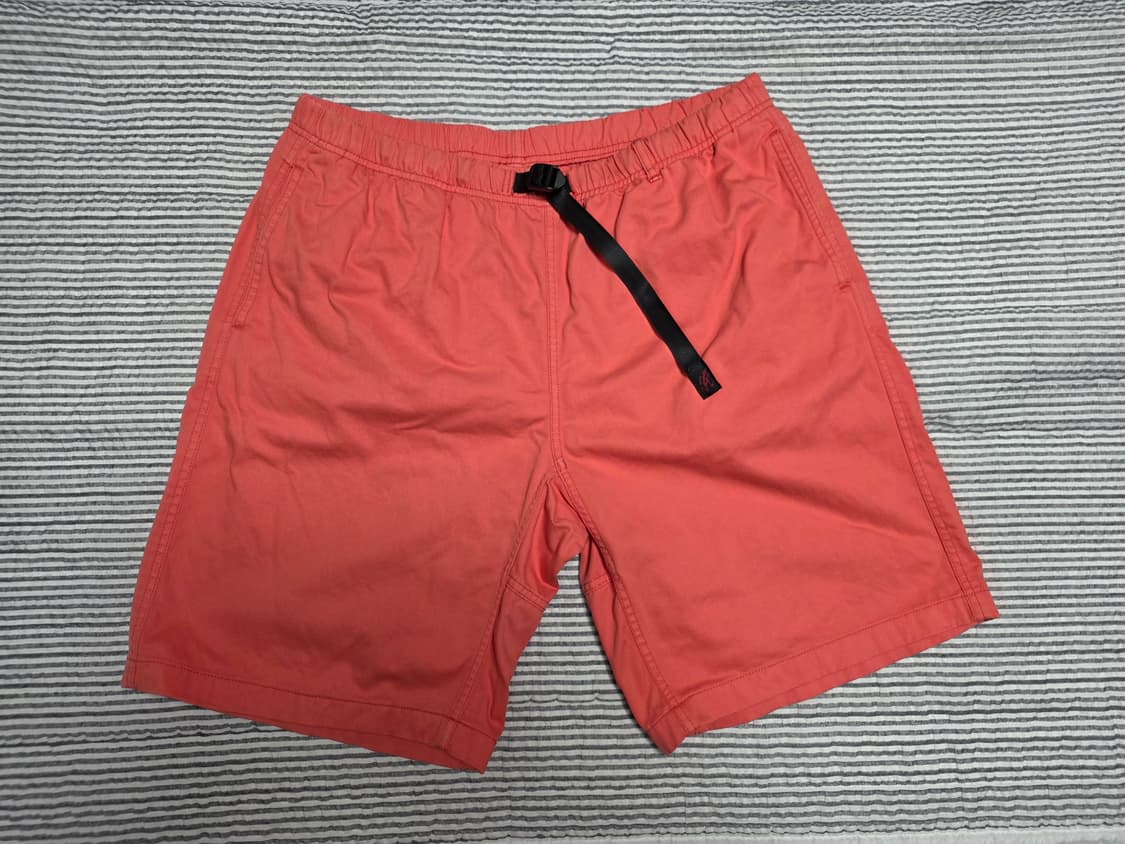 그라미치 G쇼츠 피그먼트다이 딥코랄 XL 상품이미지1