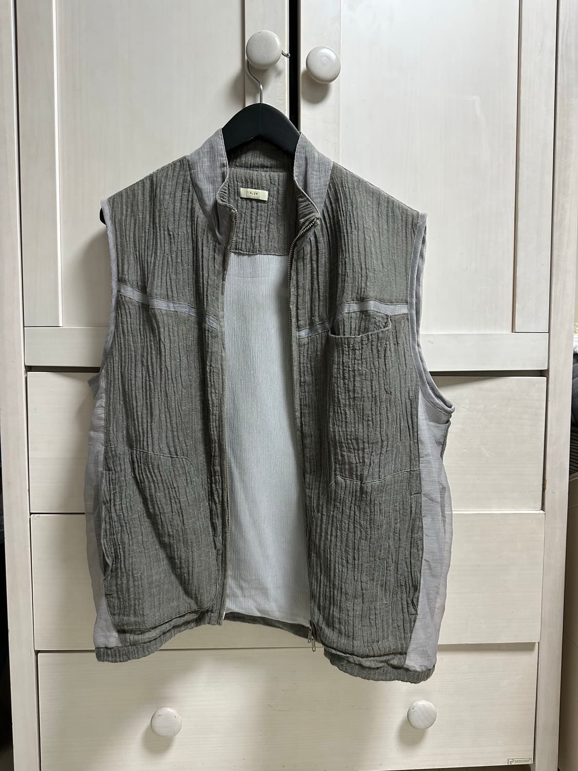 Xlim ep5 01 vest gray 상품이미지4