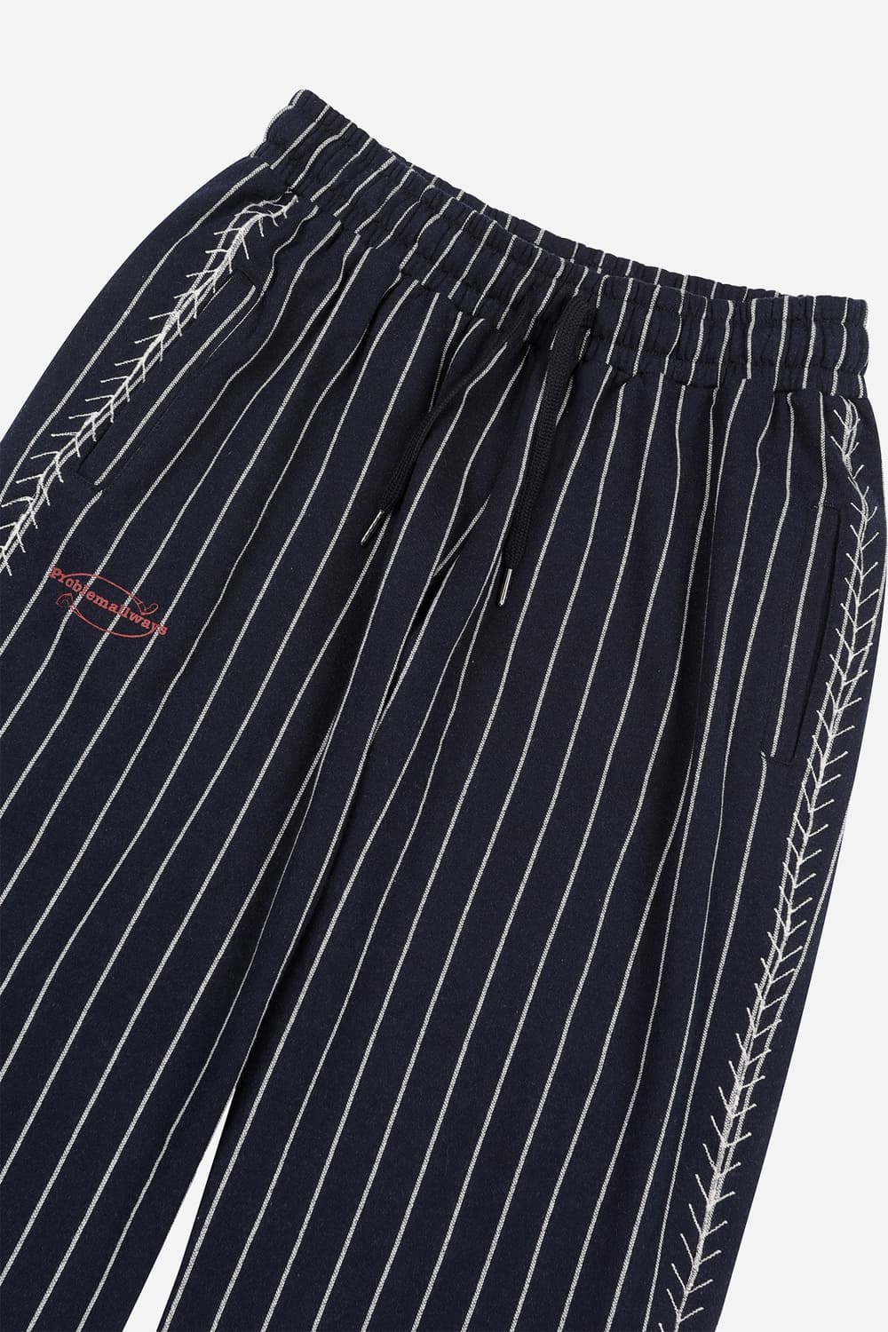 프라블럼올웨이즈 baseball stripe sweatpants L 상품이미지5