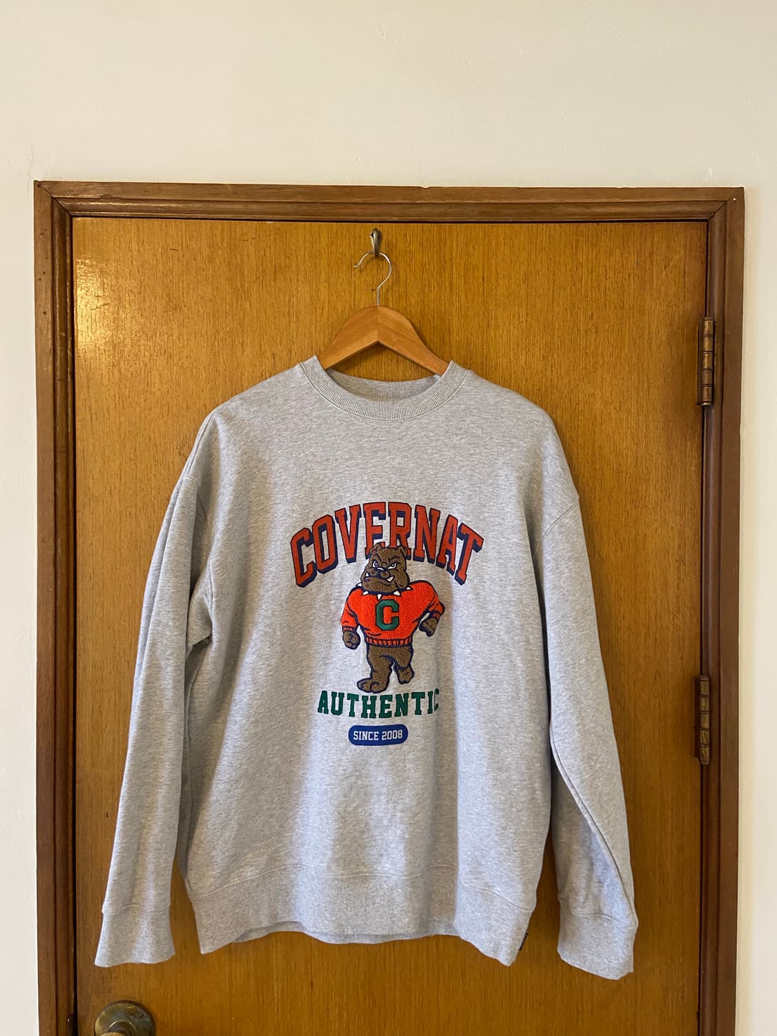 COVERNAT 커버낫  불독 맨투맨 상품이미지1