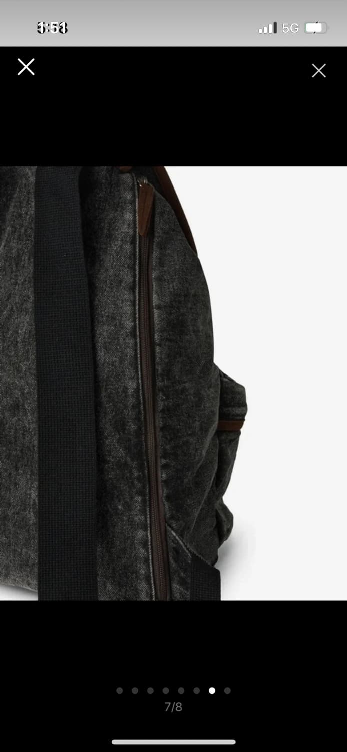 aeae 포켓데님 백팩 블랙 상품이미지7