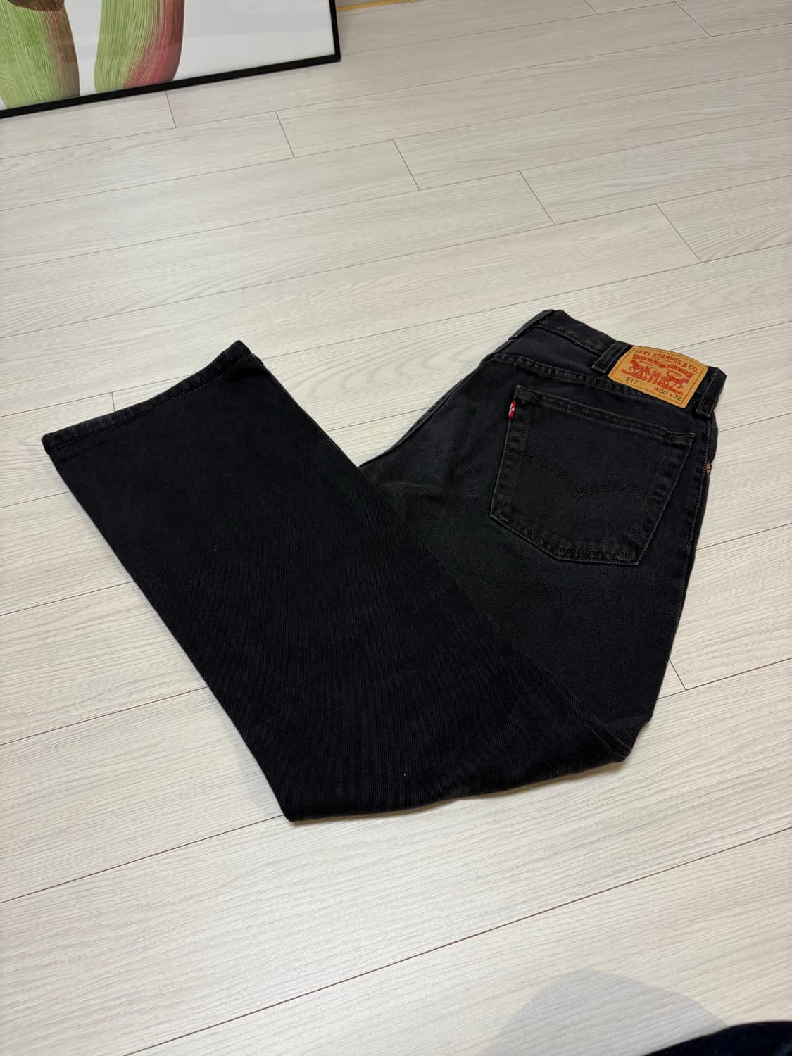 Levis 리바이스 517 부츠컷 데님 흑청 상품이미지1
