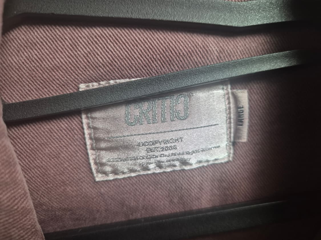 크리틱 PIGMENT DENIM JACKET VIOLET 트리커 제킷 상품이미지6