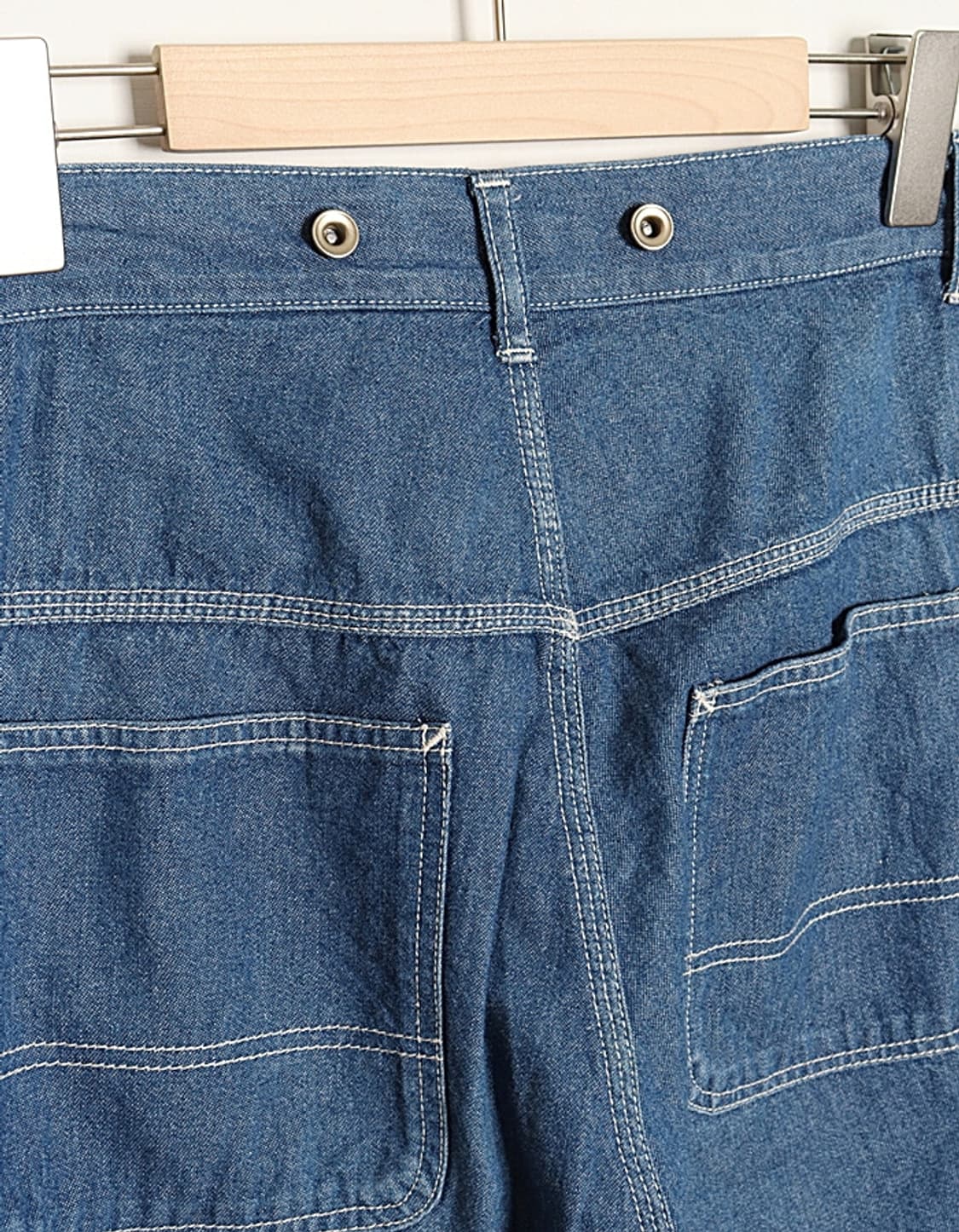 bisque by nest Robe Crop Baggy Denim(27) 상품이미지6