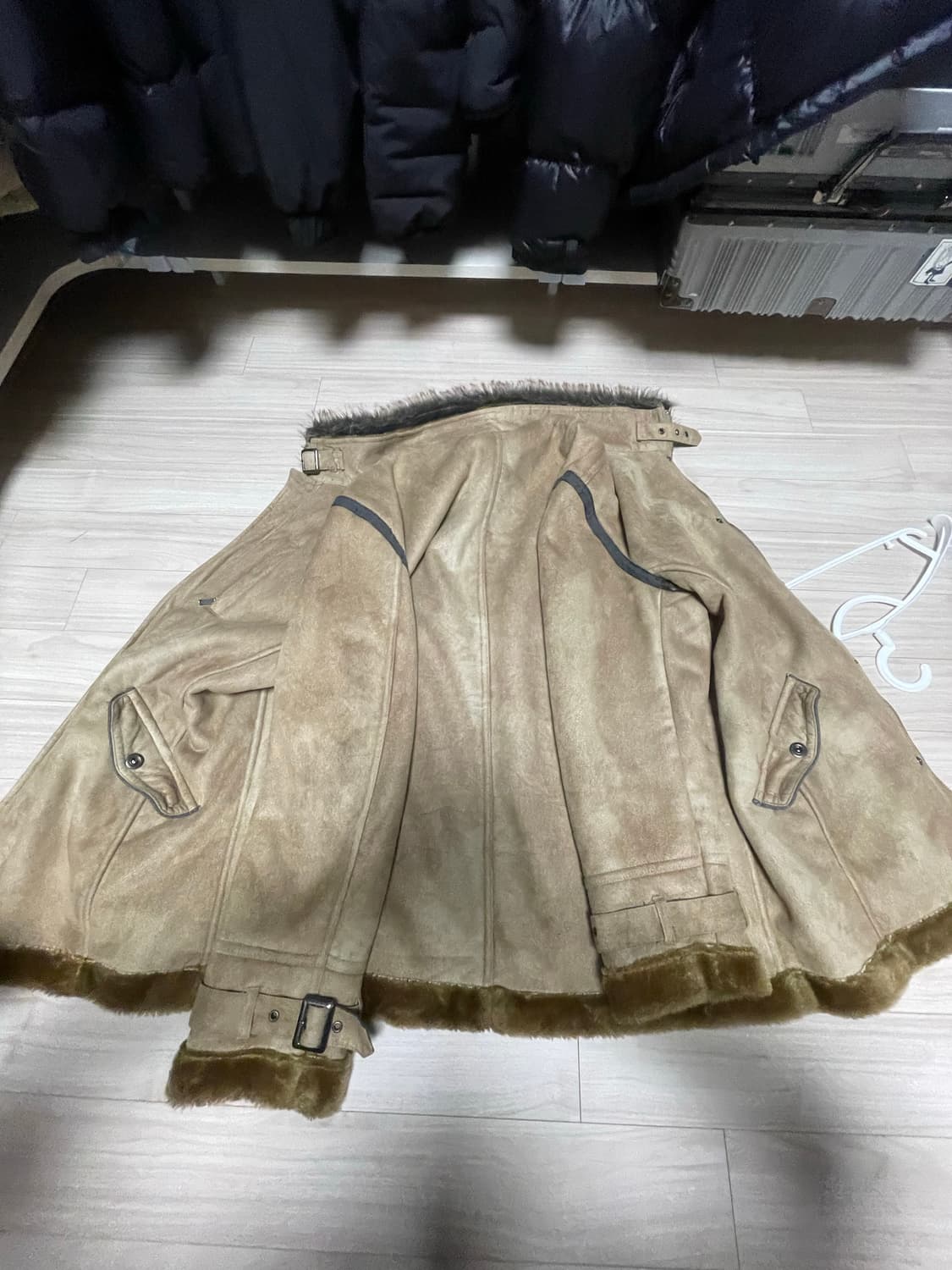 남녀공용 일본 빈티지 퍼 무스탕 상품이미지3