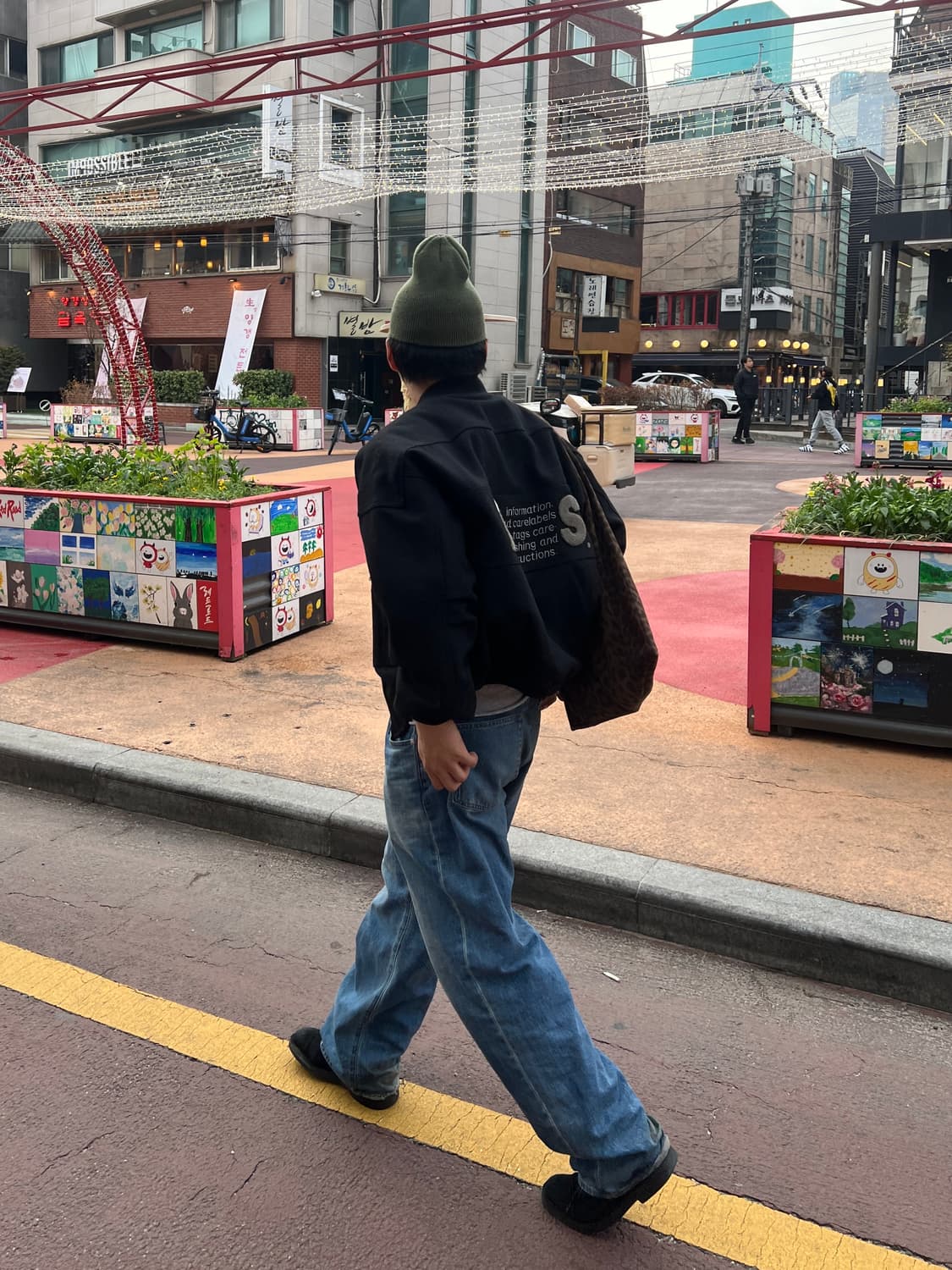 80’s Issey Miyake 이세이 미야케 울 붐버 자켓 상품이미지4