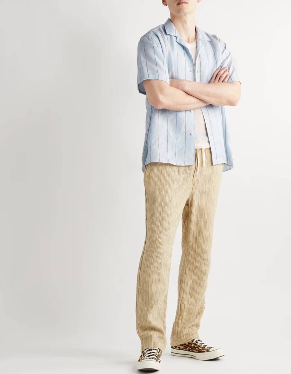깃먼빈티지 오픈카라 셔츠 L 상품이미지2