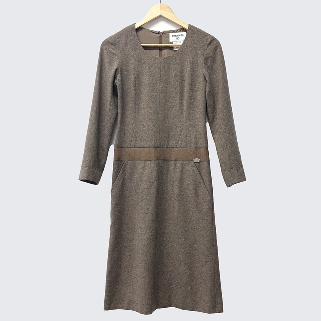 샤넬 100% 캐시미어 원피스 34사이즈 상품이미지2