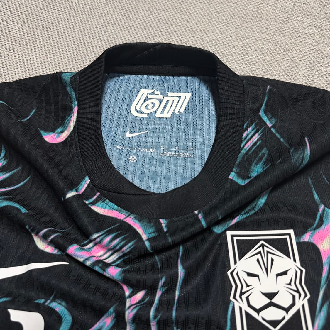 나이키 2024 대한민국 선수지급용 황희찬 마킹 어웨이 유니폼 상품이미지2