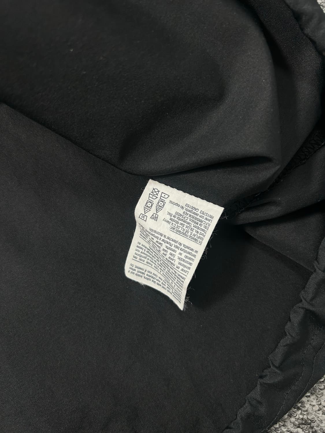 챔피온 블랙 스몰로고 아노락 L 상품이미지6