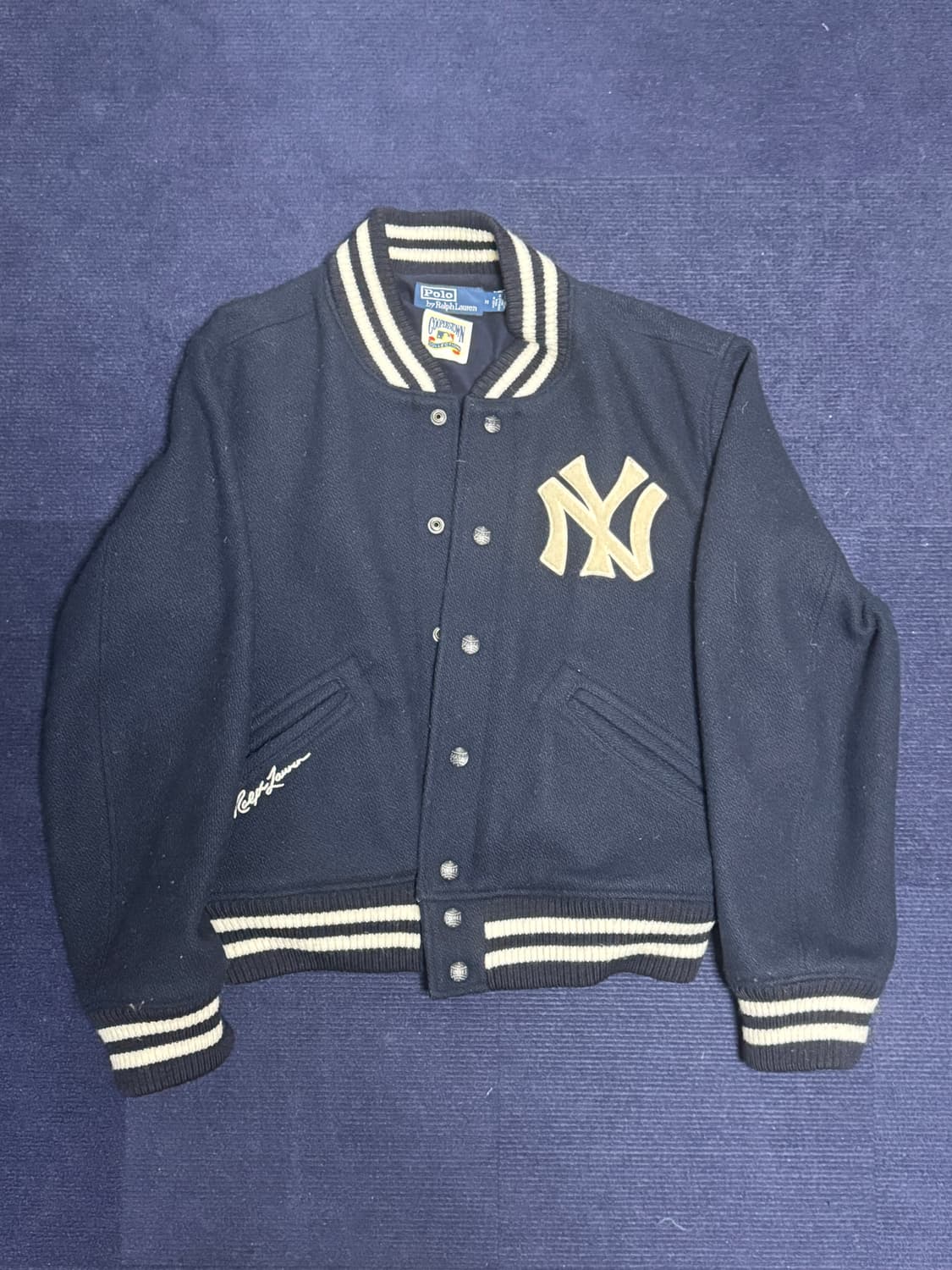랄프로렌 양키스 울 바시티 자켓 상품이미지2