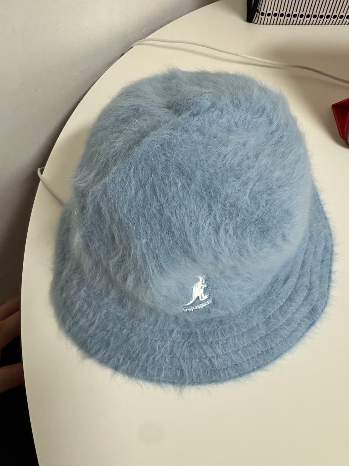 캉골 Palace 앙고라 벙거지 XL 하늘색 상품이미지4