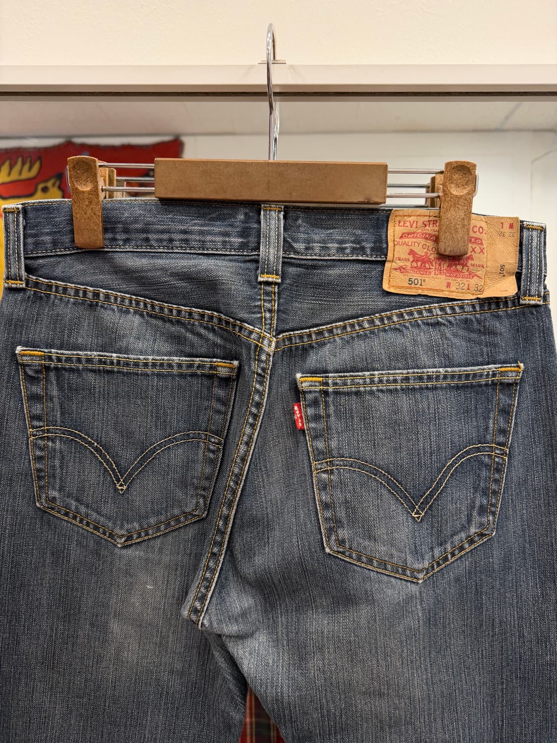 Levis 리바이스 501 데님 팬츠 (31-32inch) 상품이미지6