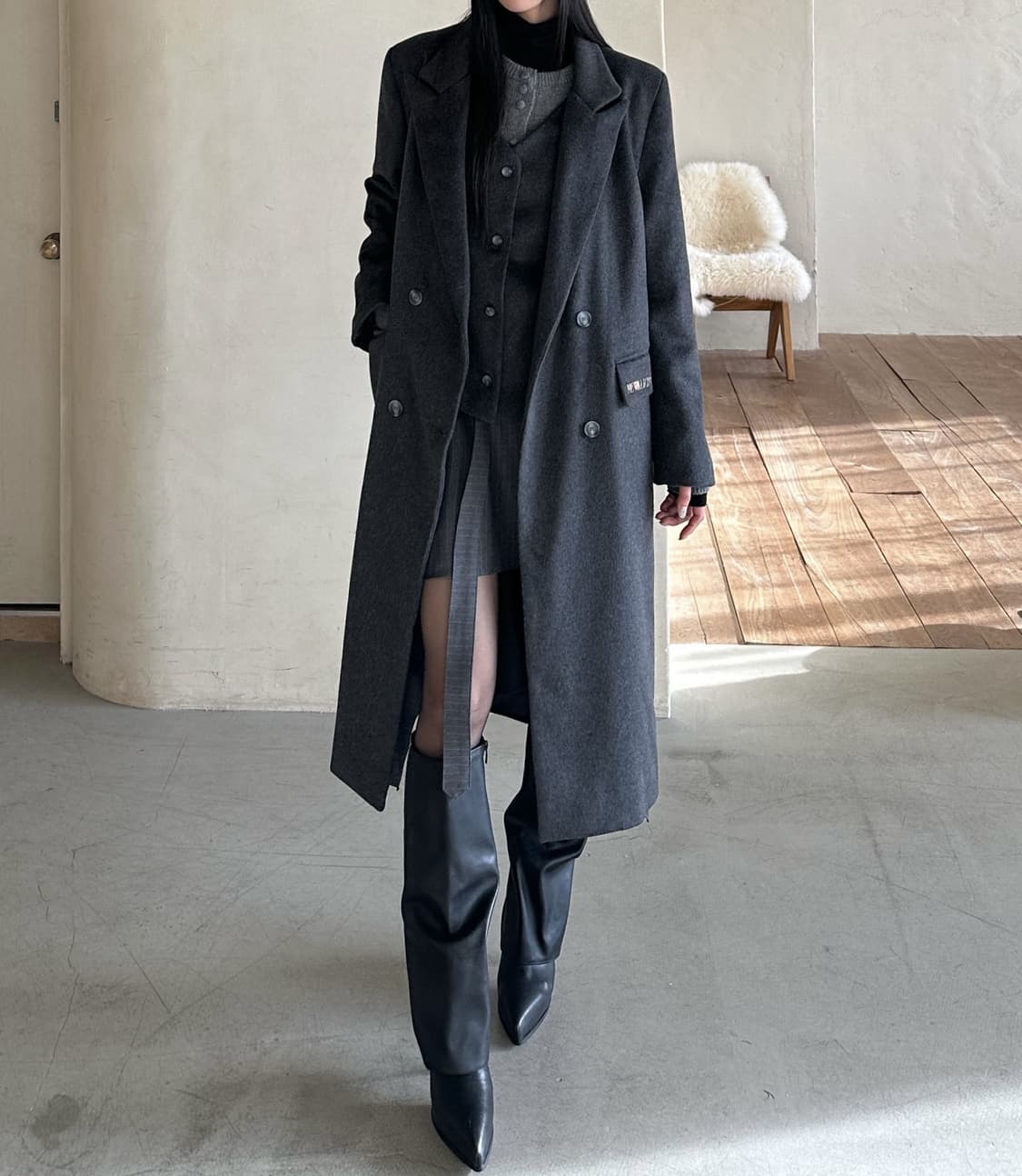 뉴얼린 코트 상품이미지1