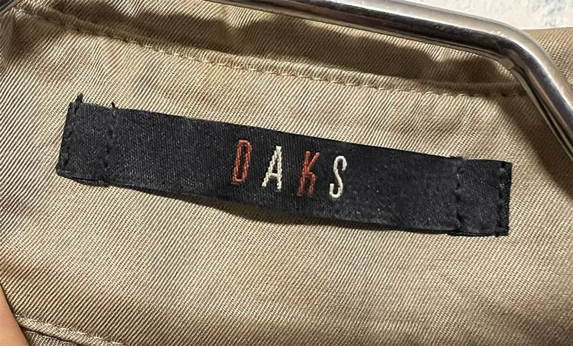 DAKS 닥스 남자 트렌치코트 더블 롱자켓 춘추 캐주얼 외출룩 M 95 상품이미지3