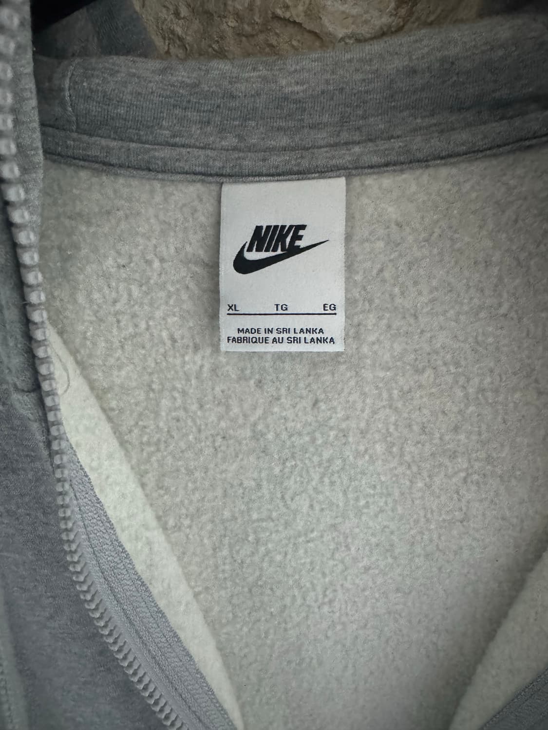 나이키 후드집업 그레이 상품이미지3
