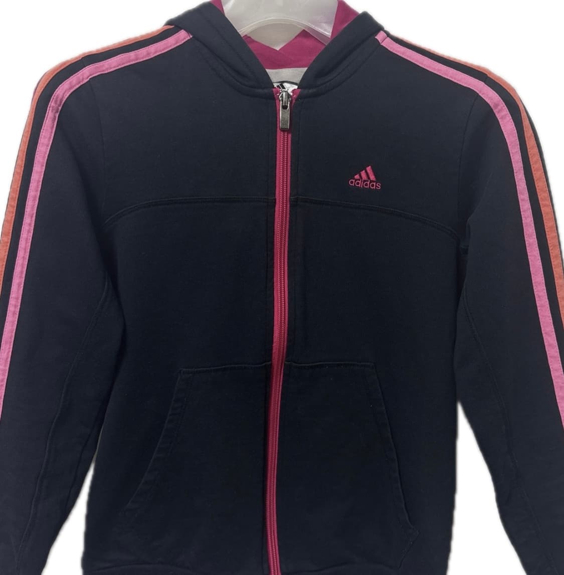 아디다스 후드집업 핑크 상품이미지1